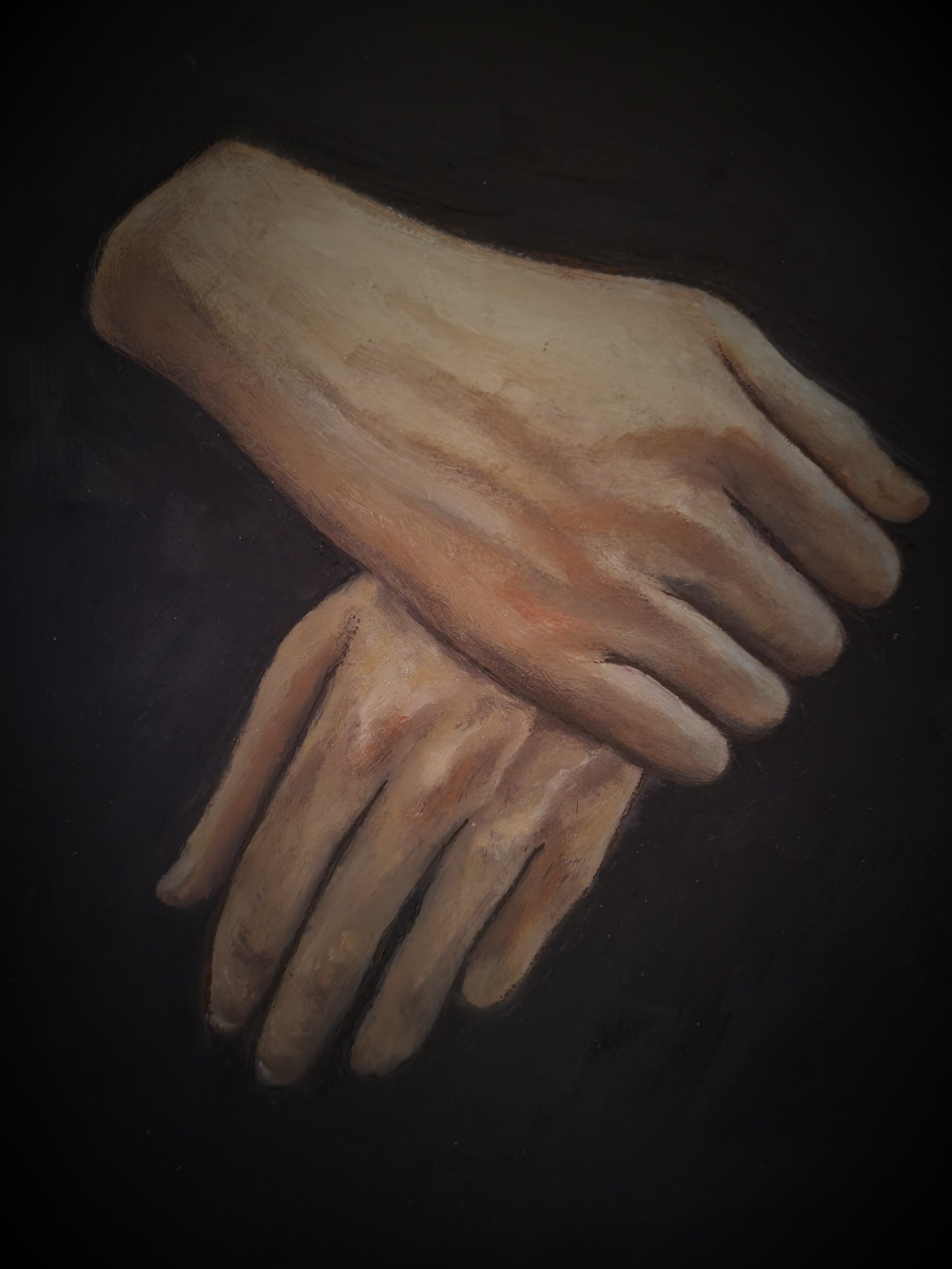Ceossed hands